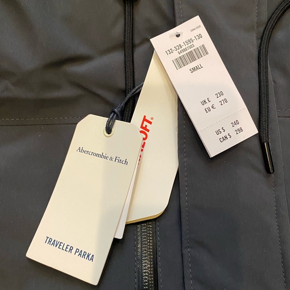 NWT - Abercrombie & Fitch traveler parka - Picture 2 of 5